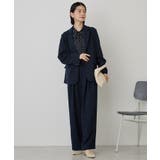 【イージーケア】ドット柄ボウタイブラウス | AMERICAN HOLIC | 詳細画像6 