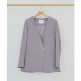 【イージーケア】ノーカラージャケット | AMERICAN HOLIC | 詳細画像27 