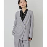 杢グレー | 【イージーケア】ノーカラージャケット | AMERICAN HOLIC