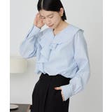 【イージーケア】ラッフルブラウス | AMERICAN HOLIC | 詳細画像7 