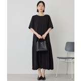 【イージーケア】バルーンワンピース | AMERICAN HOLIC | 詳細画像1 