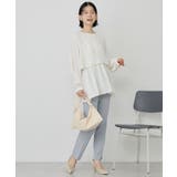 【イージーケア】Wクロスティアードブラウス | AMERICAN HOLIC | 詳細画像15 