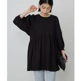 DOTジャガードティアードブラウス | AMERICAN HOLIC | 詳細画像2 