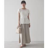 【接触冷感】シャーリングショルダーリボンプルオーバー | AMERICAN HOLIC | 詳細画像13