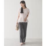 【接触冷感】シャーリングショルダーリボンプルオーバー | AMERICAN HOLIC | 詳細画像22