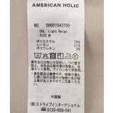 【マルチ機能】ノーカラージャケット | AMERICAN HOLIC | 詳細画像35