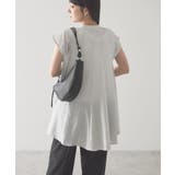 【接触冷感】フレンチスリーブフレアスキッパーブラウス | AMERICAN HOLIC | 詳細画像12