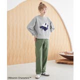 【WEB限定】Moomin フロッキープリント裏毛プルオーバー | AMERICAN HOLIC | 詳細画像18