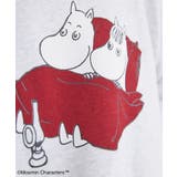 【WEB限定】Moomin フロッキープリント裏毛プルオーバー | AMERICAN HOLIC | 詳細画像6