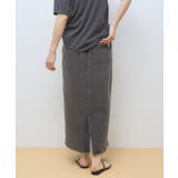 DISCUS 加工裏毛ナロースカート | AMERICAN HOLIC | 詳細画像3