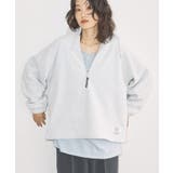 Discus フリースハーフジッププルオーバー | AMERICAN HOLIC | 詳細画像4