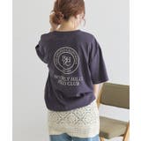 【BEVERLY HILLS POLO CLUB】バックプリントTシャツ | AMERICAN HOLIC | 詳細画像4 