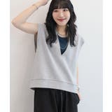 【RUSSELL】裏毛Vネックベスト | AMERICAN HOLIC | 詳細画像1 