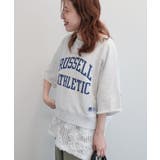 【RUSSELL】ロゴ半袖スウェット | AMERICAN HOLIC | 詳細画像2 