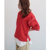 【RUSSELL】ワッフルヘンリーTシャツ | AMERICAN HOLIC | 詳細画像3 