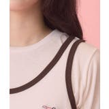 【PENNEY'S】配色タンクトップ+Tシャツ | AMERICAN HOLIC | 詳細画像9 