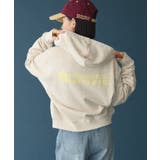 杢ホワイト | 【RUSSELL】スウェットZIPパーカー | AMERICAN HOLIC