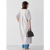 【WEB限定・小柄女性向け】バックタックカットワンピース | AMERICAN HOLIC | 詳細画像4 