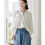 【WEB限定】接触冷感Wポケットシャツチュニック | AMERICAN HOLIC | 詳細画像26