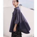 【WEB限定】接触冷感Wポケットシャツチュニック | AMERICAN HOLIC | 詳細画像8