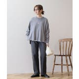 【WEB限定】バイパチサイドスリットニットプルオーバー<静電気軽減> | AMERICAN HOLIC | 詳細画像2