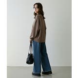 【WEB限定】袖タックコクーンポンチプルオーバー | AMERICAN HOLIC | 詳細画像5