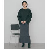 【WEB限定】袖タックコクーンポンチプルオーバー | AMERICAN HOLIC | 詳細画像10