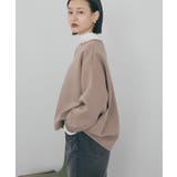 【WEB限定】袖タックコクーンポンチプルオーバー | AMERICAN HOLIC | 詳細画像15