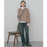 【WEB限定】袖タックコクーンポンチプルオーバー | AMERICAN HOLIC | 詳細画像17