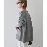 【WEB限定】バイパチVネックルーズカーディガン＜静電気軽減＞ | AMERICAN HOLIC | 詳細画像9 