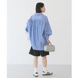 【WEB限定】イージーケアバックギャザーリボンシャツ | AMERICAN HOLIC | 詳細画像14 