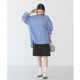 【WEB限定】イージーケアバックギャザーリボンシャツ | AMERICAN HOLIC | 詳細画像11 