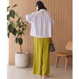 【WEB限定】【接触冷感・UVカット】ギャザーリボンスリーブ半袖シャツ | AMERICAN HOLIC | 詳細画像9 