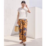 【WEB限定】アソートギャザー柄パンツ | AMERICAN HOLIC | 詳細画像10 