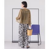 【WEB限定】ノーカラーシアーZIPブルゾン | AMERICAN HOLIC | 詳細画像7 