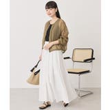 【WEB限定】ノーカラーシアーZIPブルゾン | AMERICAN HOLIC | 詳細画像4