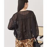 【WEB限定】ノーカラーシアーZIPブルゾン | AMERICAN HOLIC | 詳細画像9