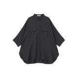 【WEB限定】接触冷感Wポケットシャツチュニック | AMERICAN HOLIC | 詳細画像47