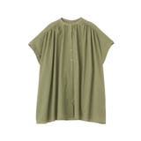 【WEB限定】イージーケア+接触冷感 フレンチスリーブギャザーシャツ | AMERICAN HOLIC | 詳細画像39 