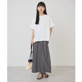 【WEB限定】イージーケア+接触冷感バックタック半袖プルオーバー | AMERICAN HOLIC | 詳細画像17