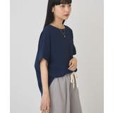 【WEB限定】イージーケア+接触冷感バックタック半袖プルオーバー | AMERICAN HOLIC | 詳細画像7