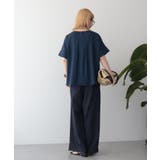 【WEB限定】イージーケア+接触冷感バックタック半袖プルオーバー | AMERICAN HOLIC | 詳細画像50 
