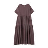 【WEB限定】サッカーティアードワンピース＜丈違い＞【UVカット イージーケア】 | AMERICAN HOLIC | 詳細画像40 