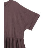 【WEB限定】サッカーティアードワンピース＜丈違い＞【UVカット イージーケア】 | AMERICAN HOLIC | 詳細画像32 