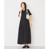 【WEB限定】サッカーティアードワンピース＜丈違い＞【UVカット イージーケア】 | AMERICAN HOLIC | 詳細画像12 