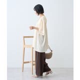【WEB限定】前後2WAYVネックシャーリングチュニックブラウス【吸水速乾 イー… | AMERICAN HOLIC | 詳細画像40