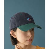 ネイビー | 【RUSSELL】ロゴキャップ | AMERICAN HOLIC