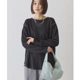 【WEB限定】ワッフル配色メロープルオーバー | AMERICAN HOLIC | 詳細画像14 
