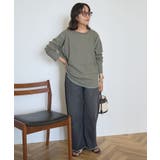 【WEB限定】ワッフル配色メロープルオーバー | AMERICAN HOLIC | 詳細画像23 