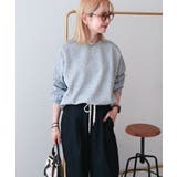 【WEB限定】異素材コクーンポンチプルオーバー | AMERICAN HOLIC | 詳細画像14 